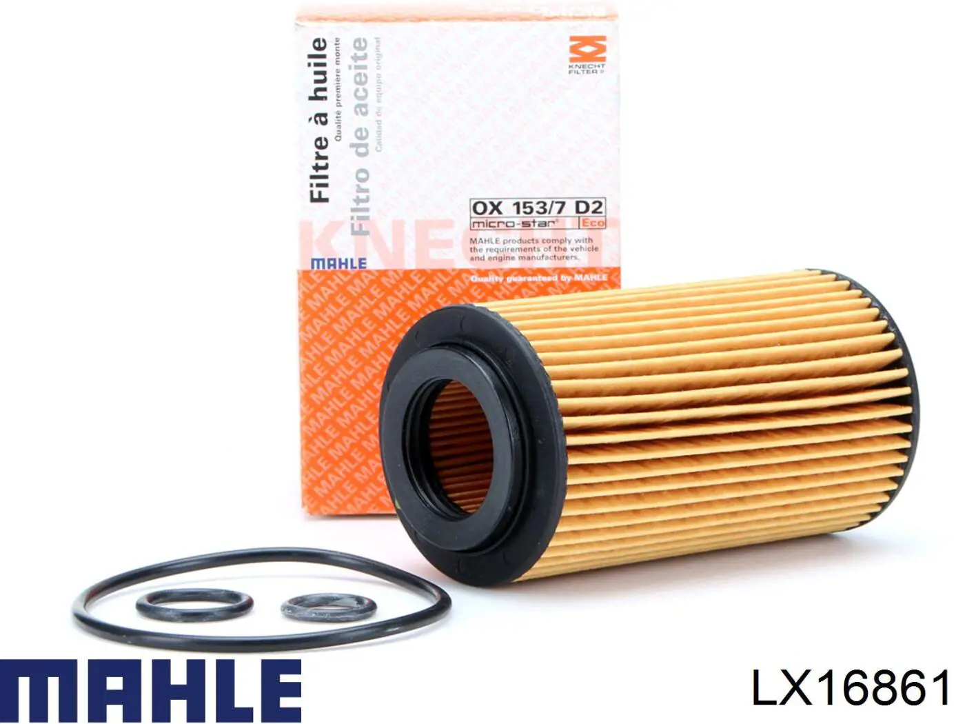 Фільтр повітряний LX16861 Mahle Original