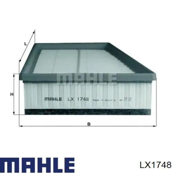 Фільтр повітряний LX1748 Mahle Original