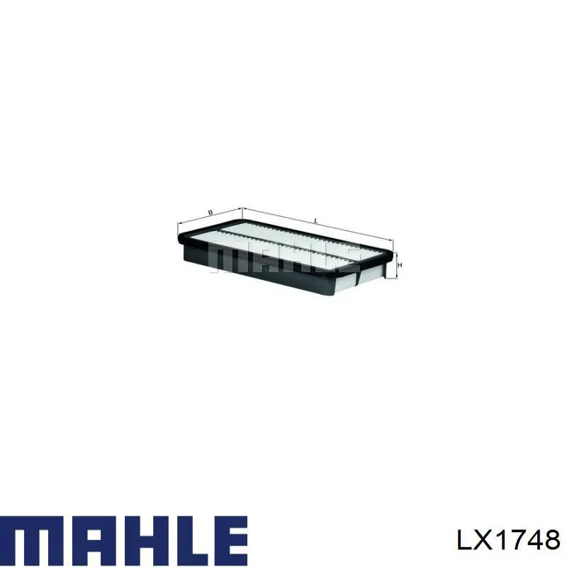 Повітряний фільтр LX1748 Mahle Original