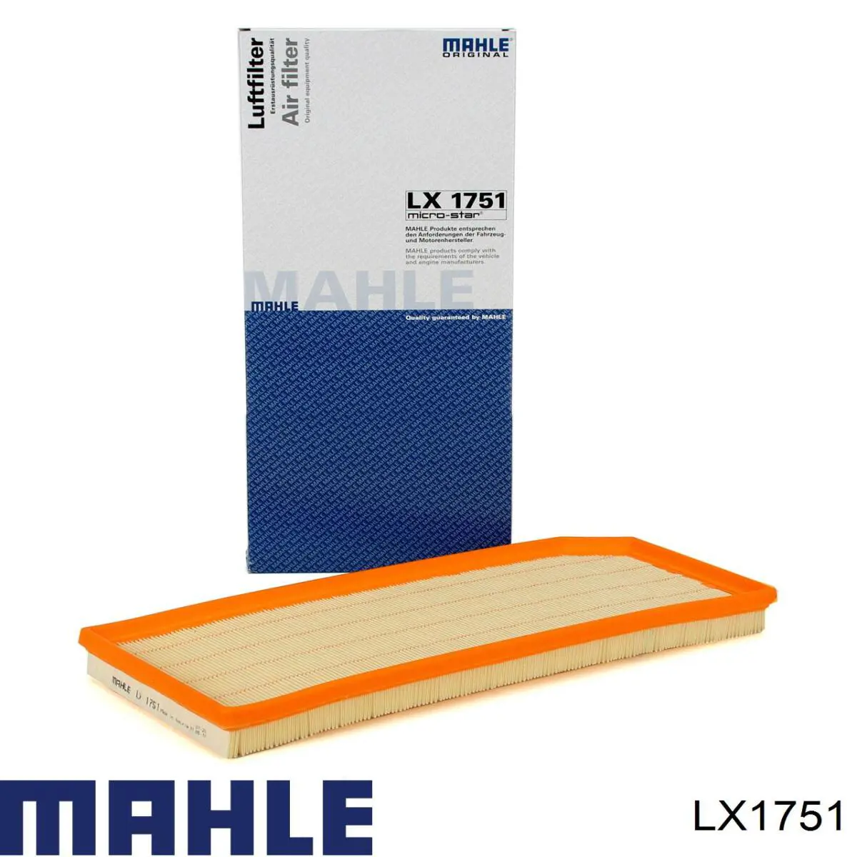LX1751 Mahle Original фільтр повітряний