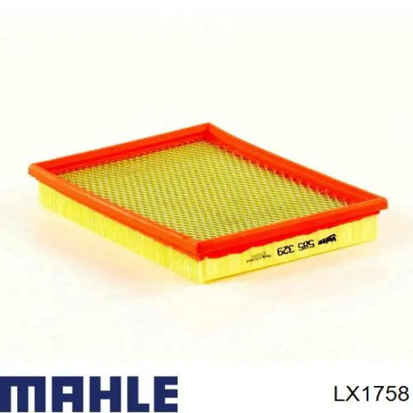 Купити LX1758 Mahle Original Автомобільний фільтр повітря