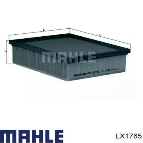 Елемент повітряного фільтра Mahle Original LX1765 ціна, від 9.98 USD