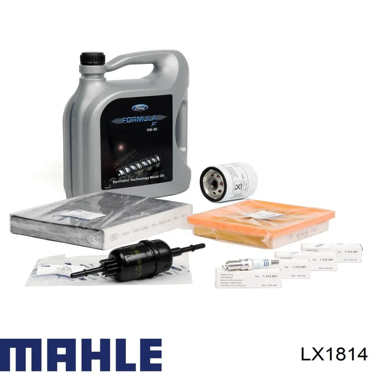 LX1814 Mahle Original фільтр повітряний