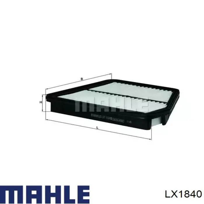 Купити LX1840 Mahle Original Автомобільний фільтр повітря