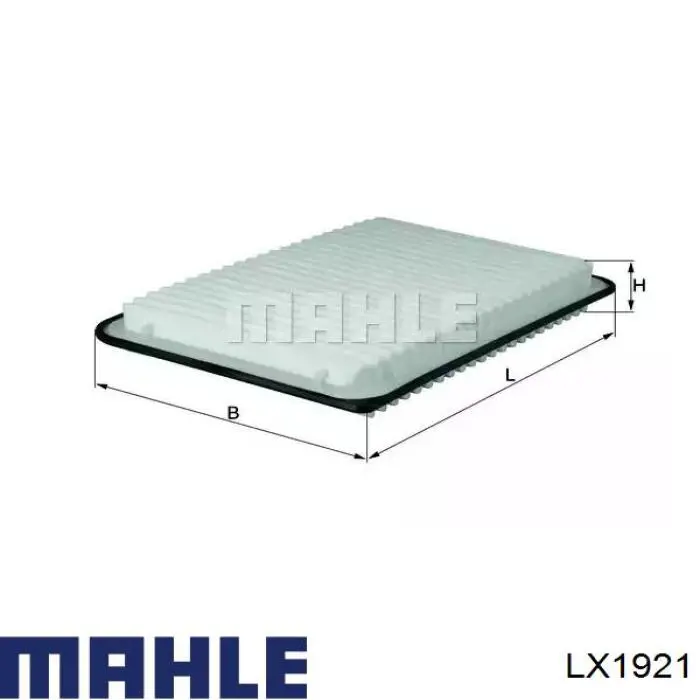 Елемент повітряного фільтра Mahle Original LX1921 ціна, від 6.93 USD