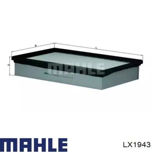 Елемент повітряного фільтра Mahle Original LX1943 ціна, від 8.87 USD