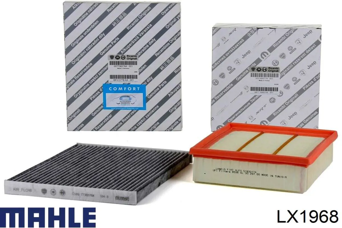 Фільтр повітряний Mahle Original LX1968