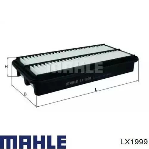Повітряний фільтр LX1999 Mahle Original