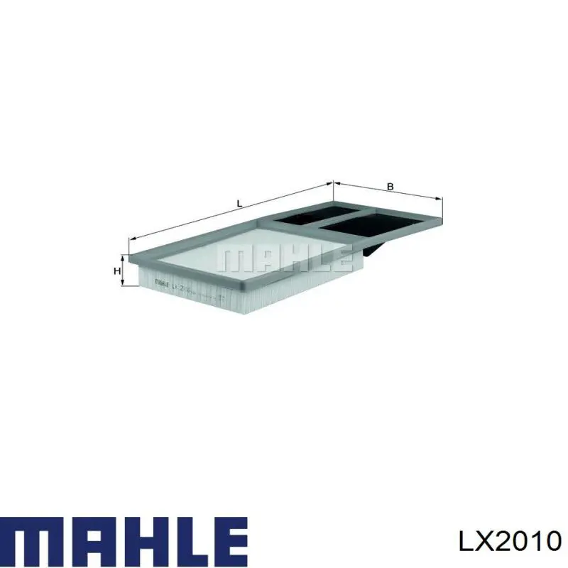 Купити LX2010 Mahle Original Автомобільний фільтр повітря