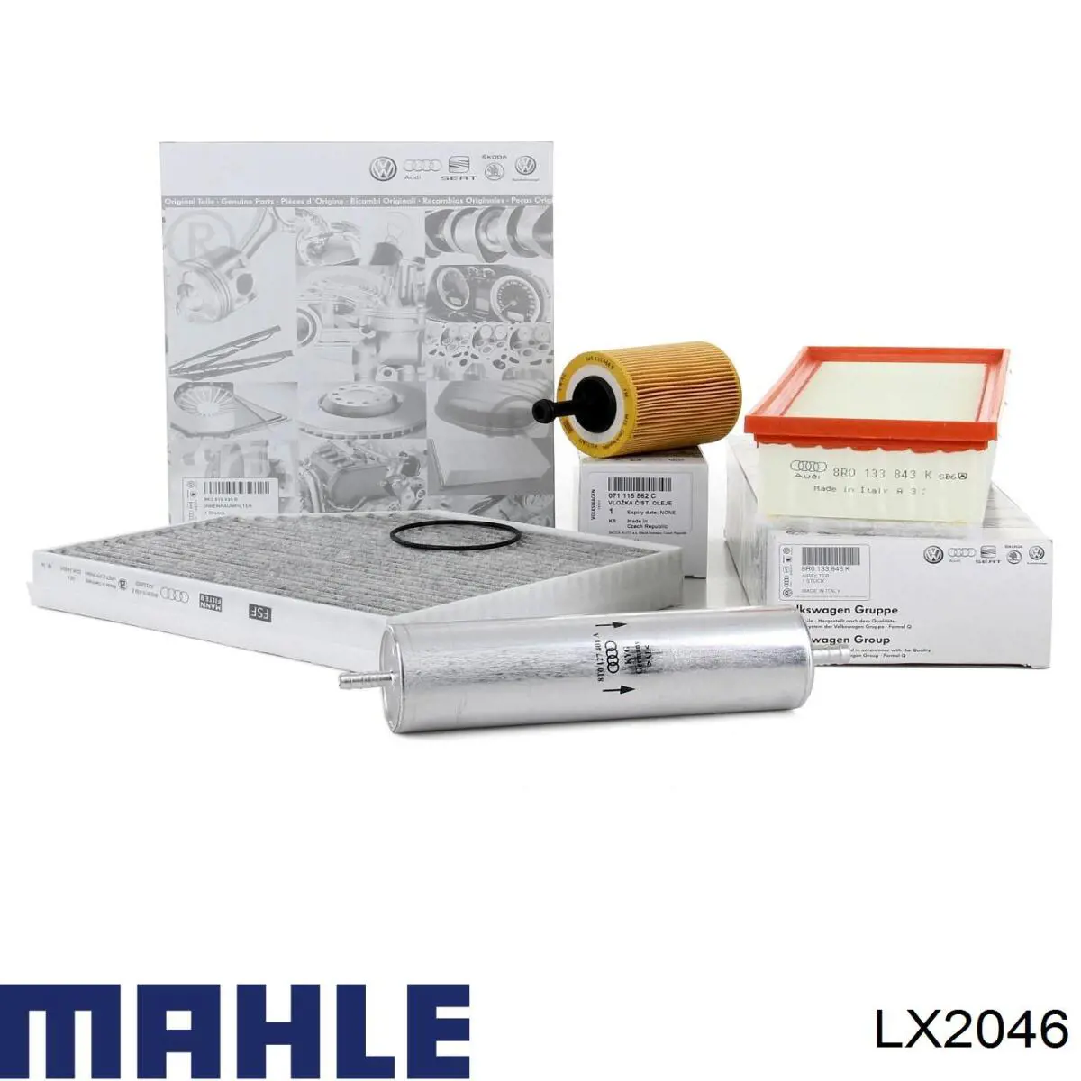 Фільтр повітряний Mahle Original LX2046