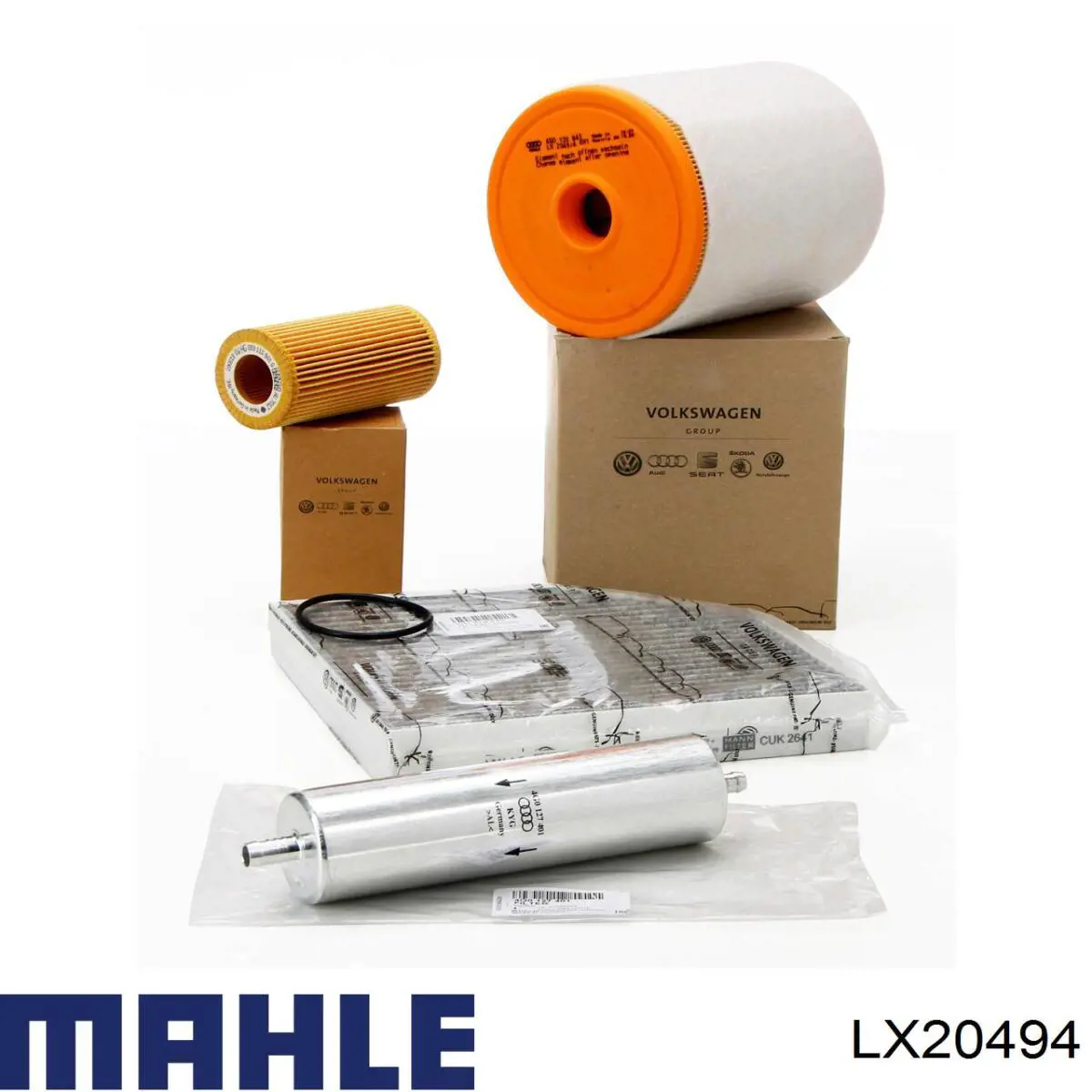 Купити LX20494 Mahle Original Автомобільний фільтр повітря