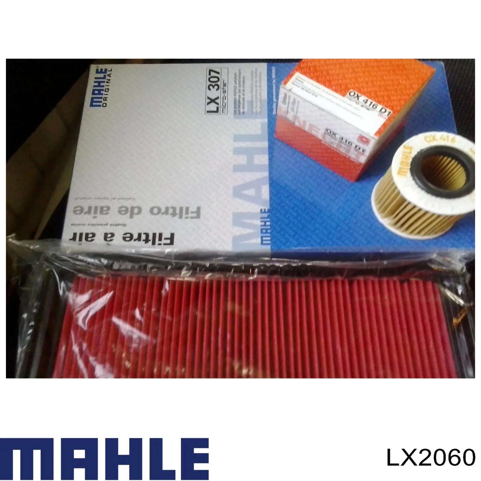 Елемент повітряного фільтра Mahle Original LX2060 ціна, від 8.34 USD