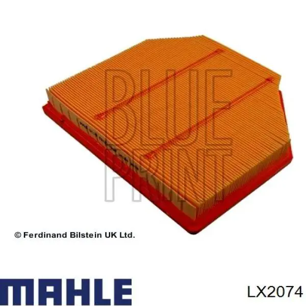 Купити LX2074 Mahle Original Автомобільний фільтр повітря