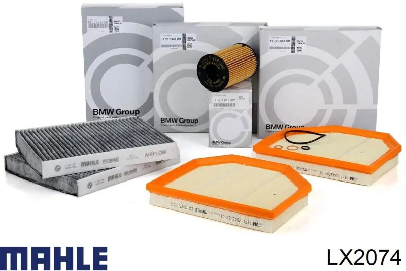 Елемент повітряного фільтра Mahle Original LX2074 ціна, від 22.14 USD