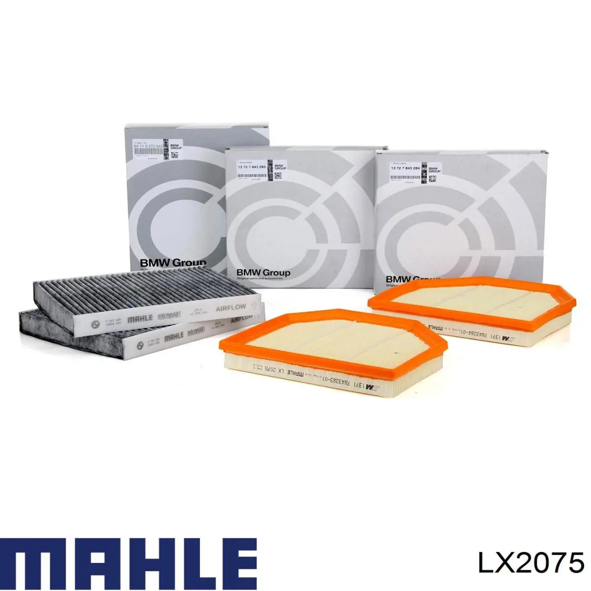 Елемент повітряного фільтра Mahle Original LX2075 ціна, від 23.69 USD