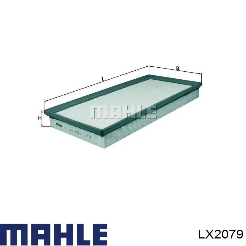 Елемент повітряного фільтра Mahle Original LX2079 ціна, від 25.93 USD