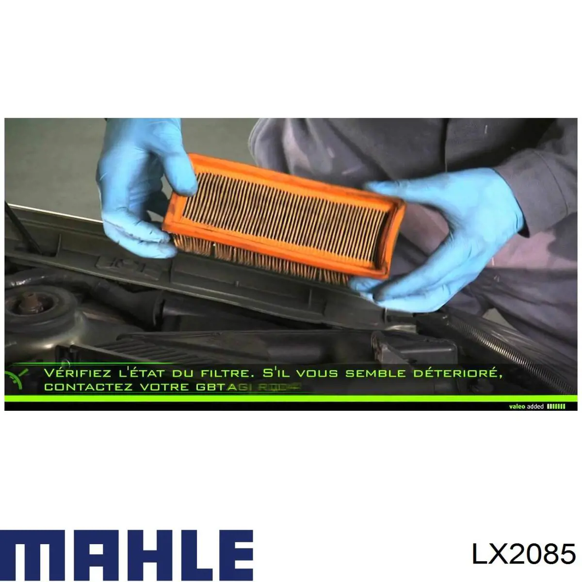 Фільтр повітряний Mahle Original LX2085