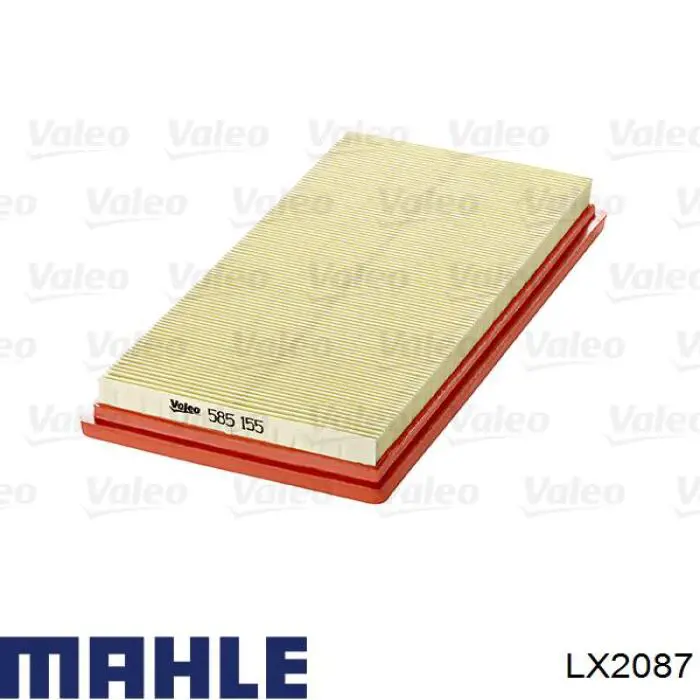 Повітряний фільтр LX2087 Mahle Original
