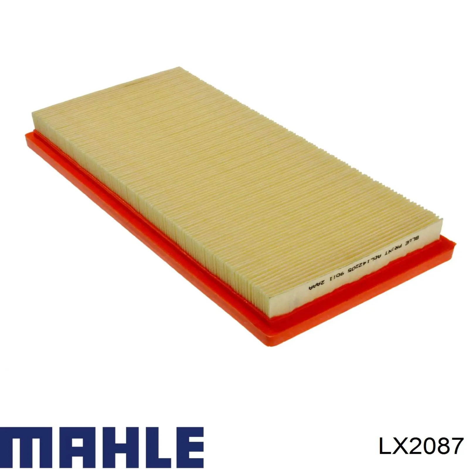 Елемент повітряного фільтра Mahle Original LX2087 ціна, від 7.08 USD