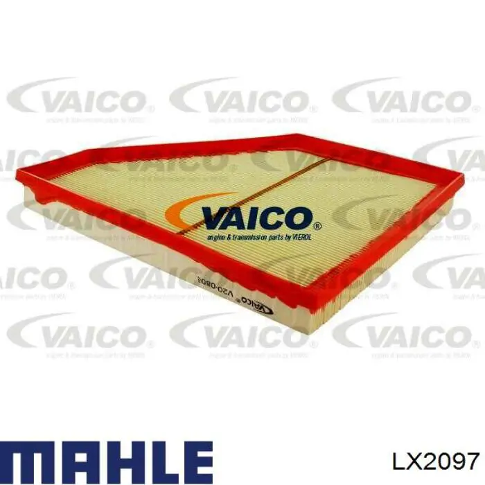Елемент повітряного фільтра Mahle Original LX2097 ціна, від 21.61 USD