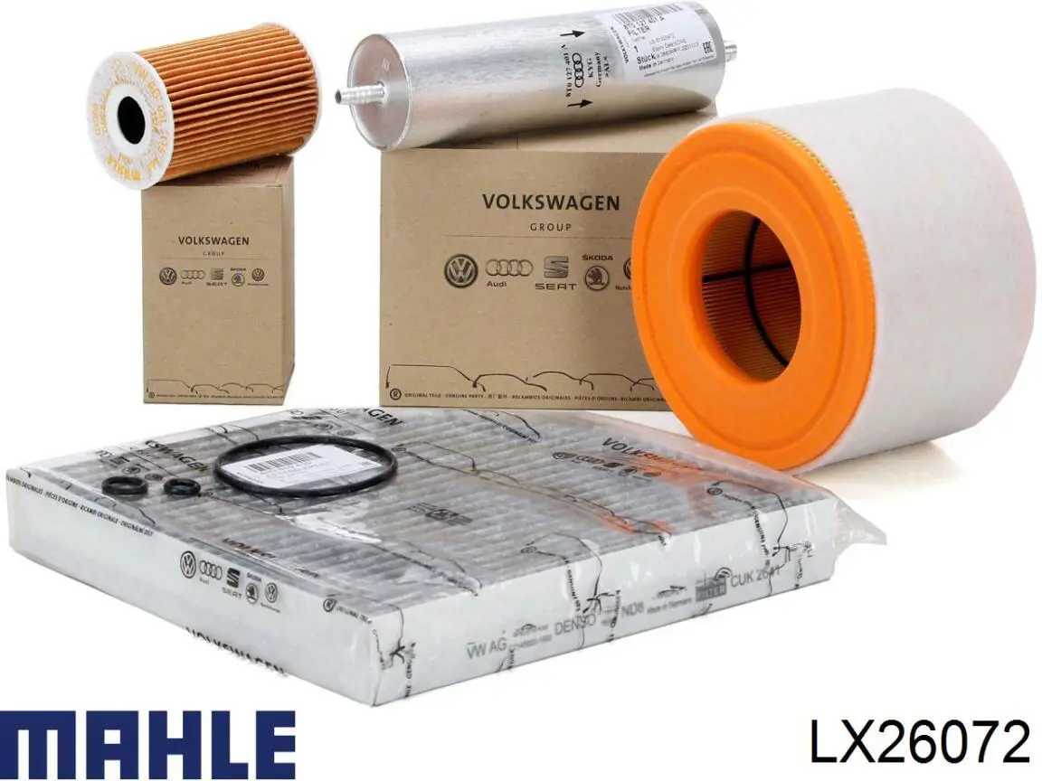 Купити LX26072 Mahle Original Автомобільний фільтр повітря