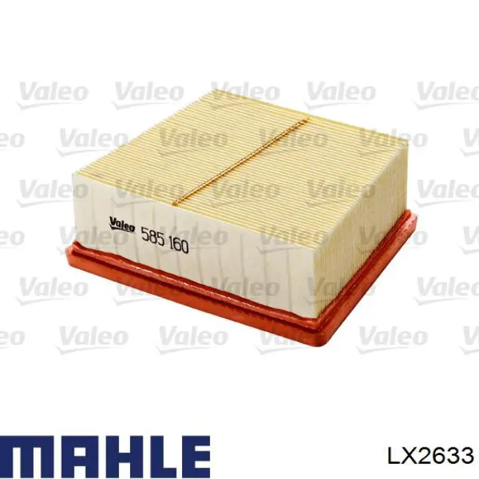 Повітряний фільтр LX2633 Mahle Original