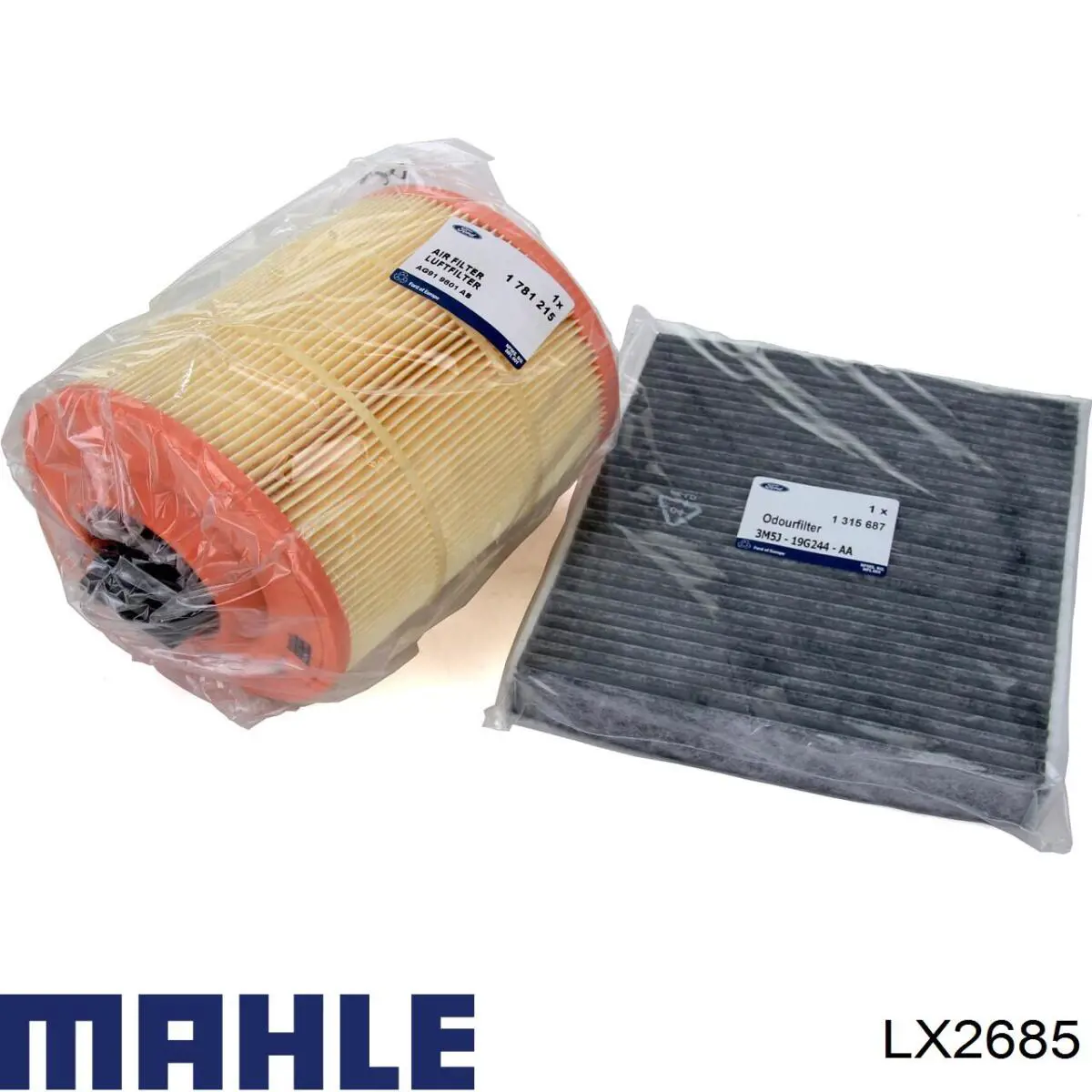 Повітряний фільтр LX2685 Mahle Original