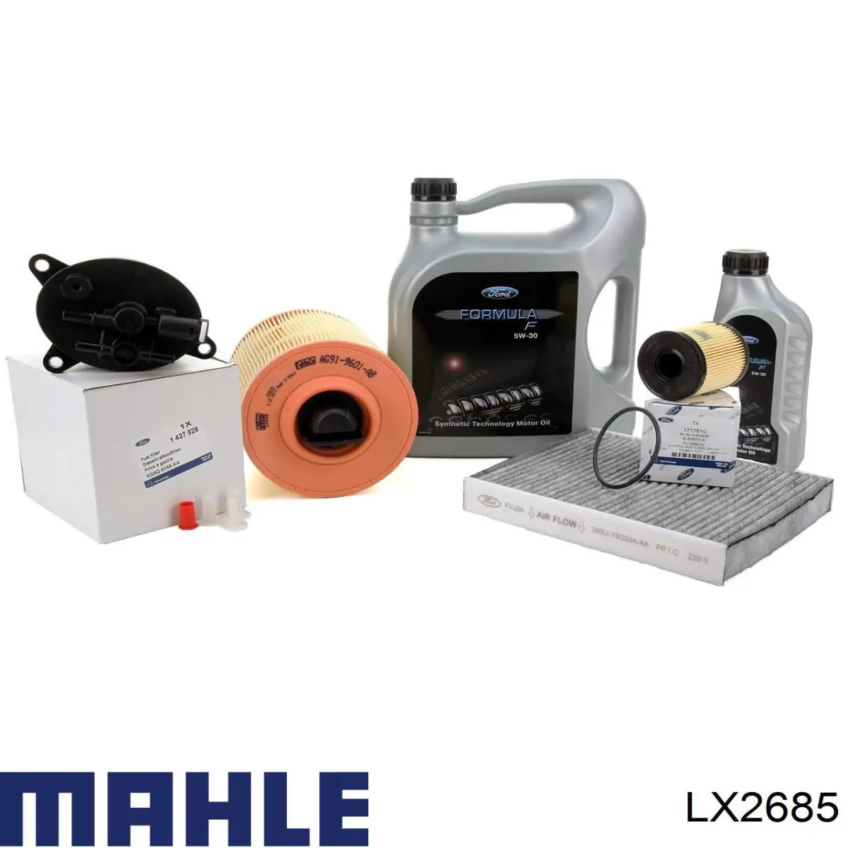 Елемент повітряного фільтра Mahle Original LX2685 ціна, від 26.14 USD