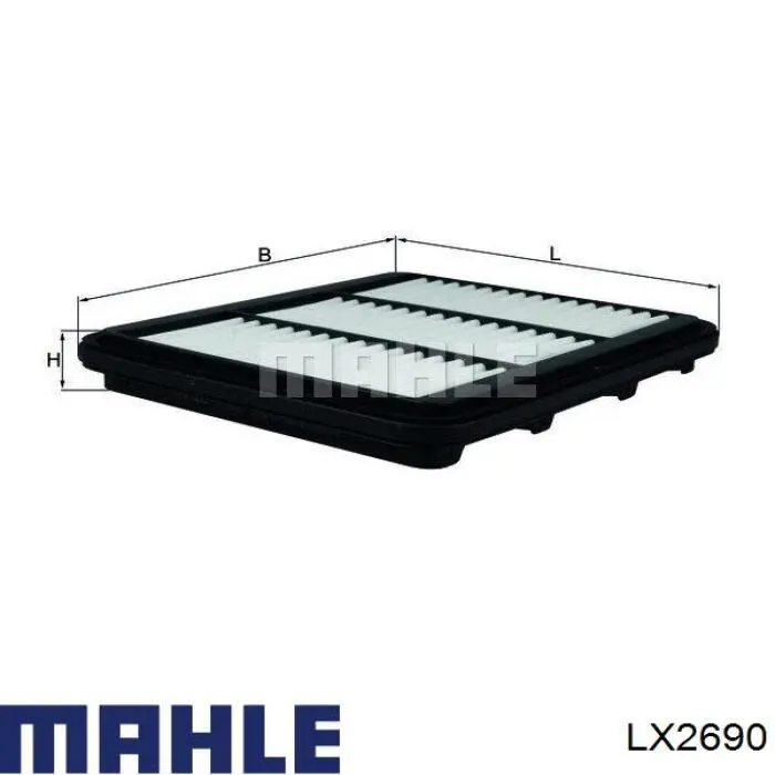 LX2690 Mahle Original фільтр повітряний