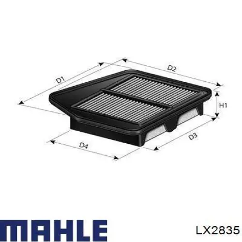 Купити LX2835 Mahle Original Автомобільний фільтр повітря