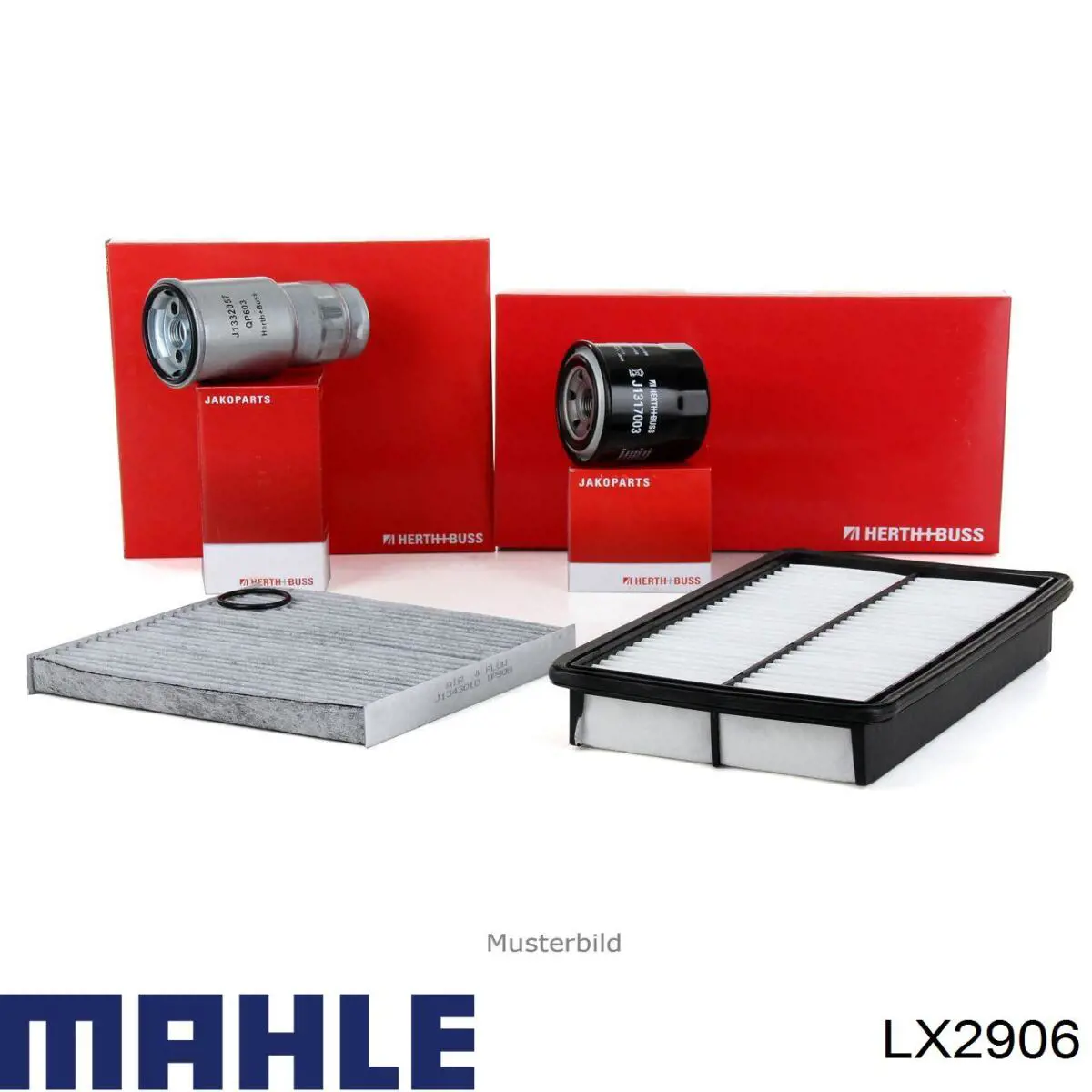 LX2906 Mahle Original фільтр повітряний