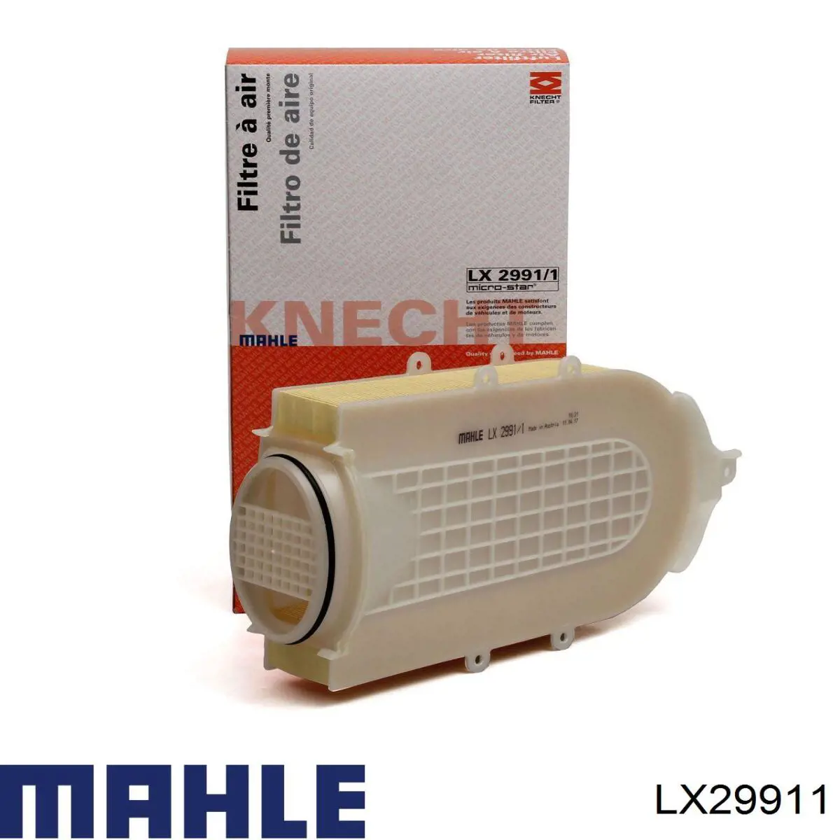 Елемент повітряного фільтра Mahle Original LX29911 ціна, від 21.21 USD