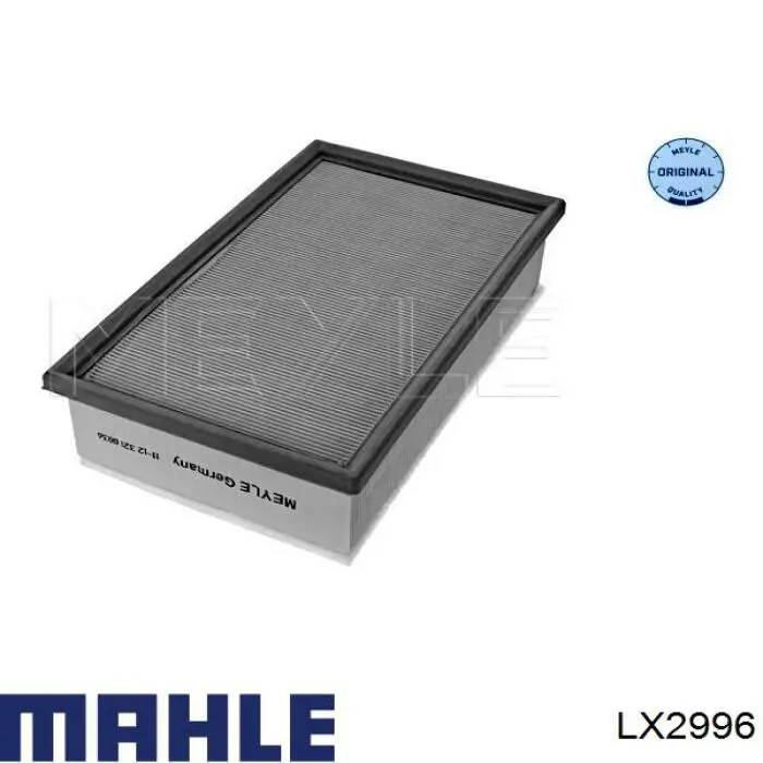 Фільтр повітряний LX2996 Mahle Original