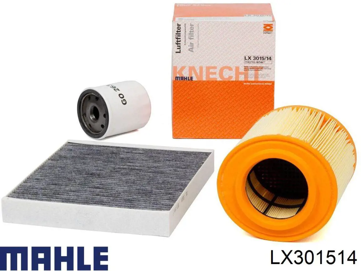 Купити LX301514 Mahle Original Автомобільний фільтр повітря