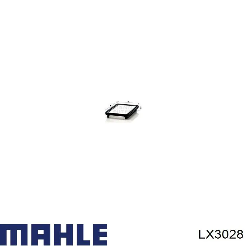 Купити LX3028 Mahle Original Корпус фільтра