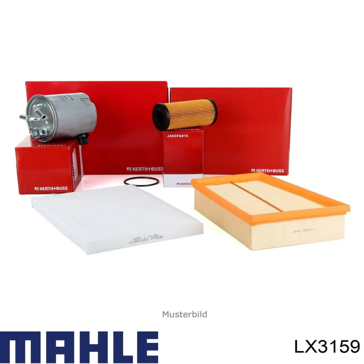 LX3159 Mahle Original фільтр повітряний