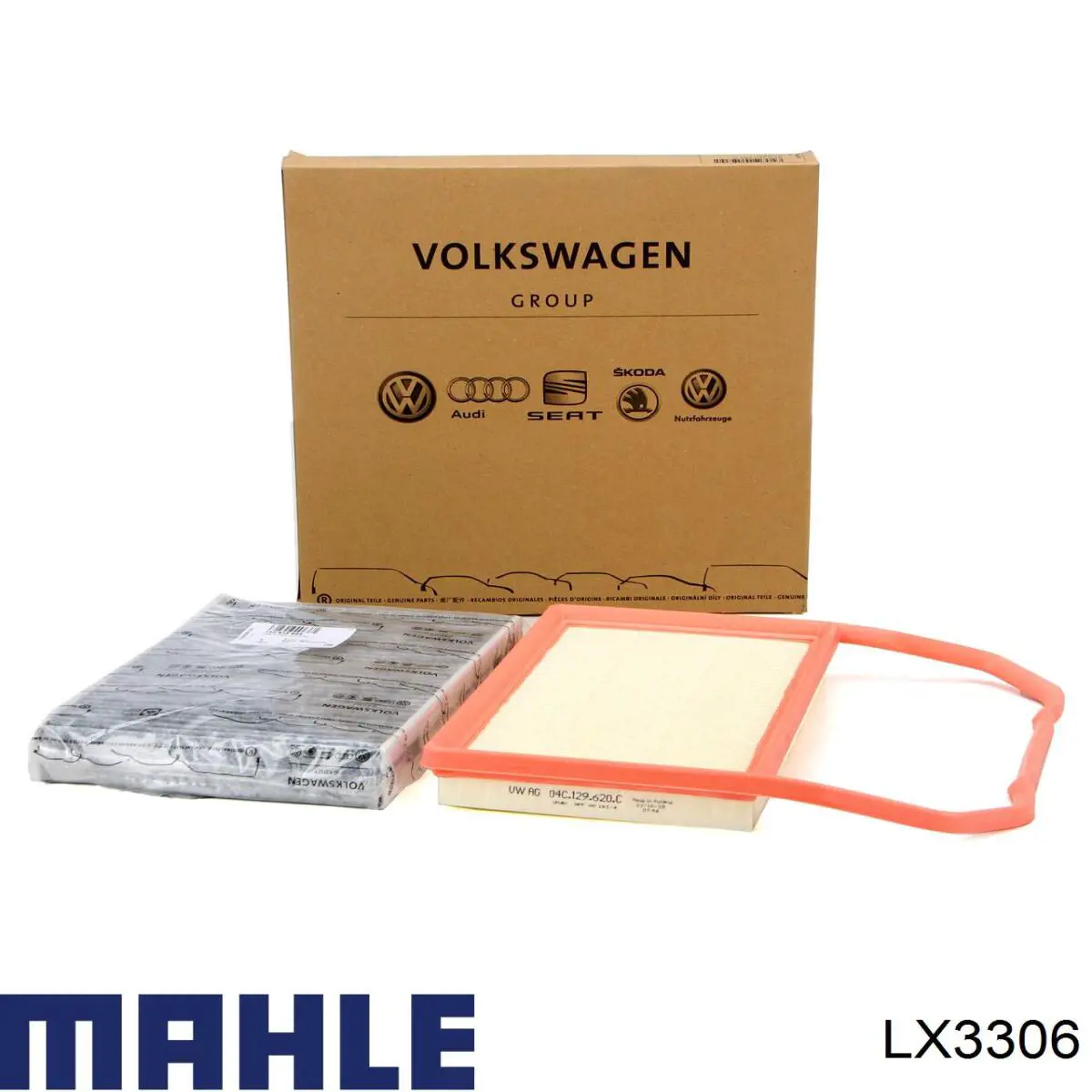 Купити LX3306 Mahle Original Автомобільний фільтр повітря