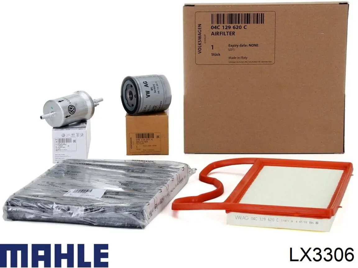 Повітряний фільтр LX3306 Mahle Original