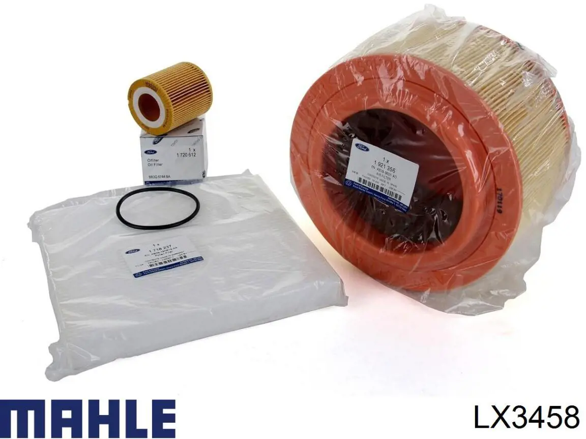 Елемент повітряного фільтра Mahle Original LX3458 ціна, від 31.32 USD