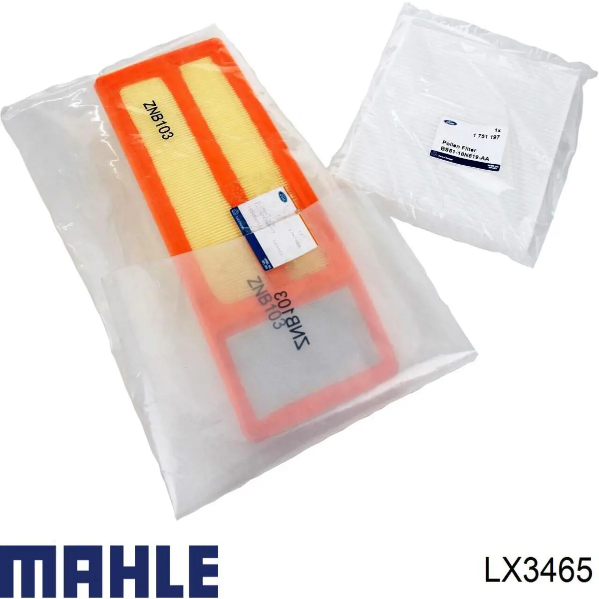 LX3465 Mahle Original фільтр повітряний