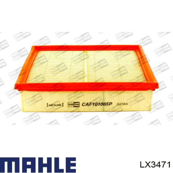 Купити LX3471 Mahle Original Автомобільний фільтр повітря