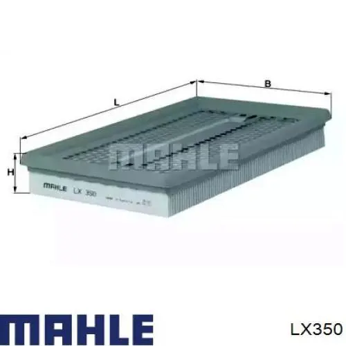 Фільтр повітряний LX350 Mahle Original