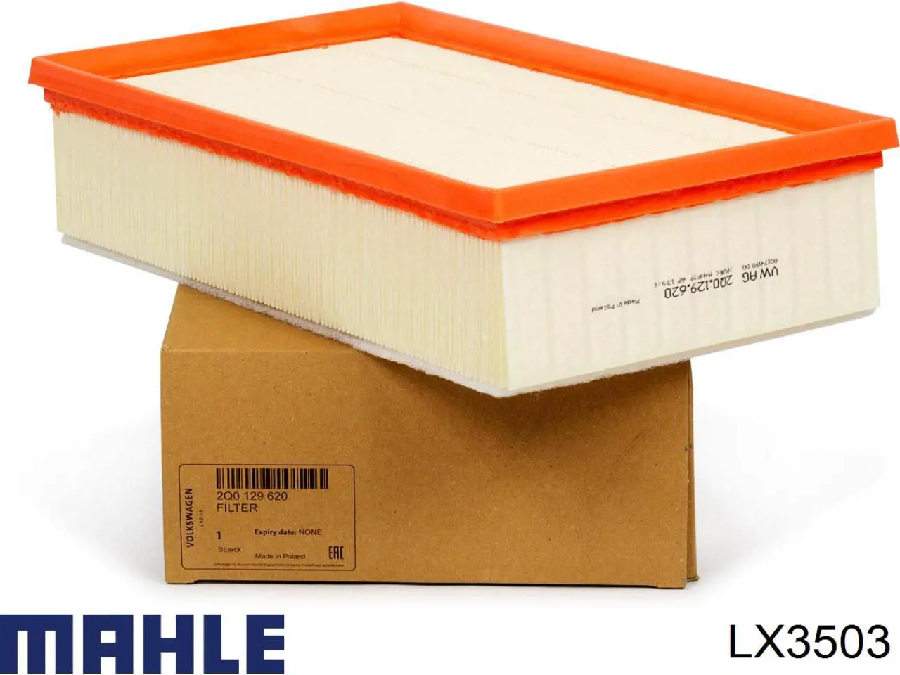 Елемент повітряного фільтра Mahle Original LX3503 ціна, від 17.57 USD