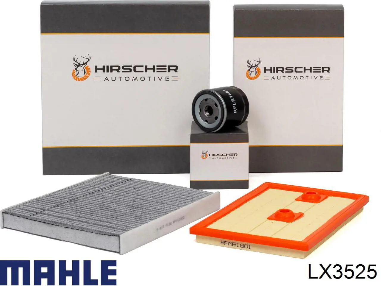 Купити LX3525 Mahle Original Автомобільний фільтр повітря