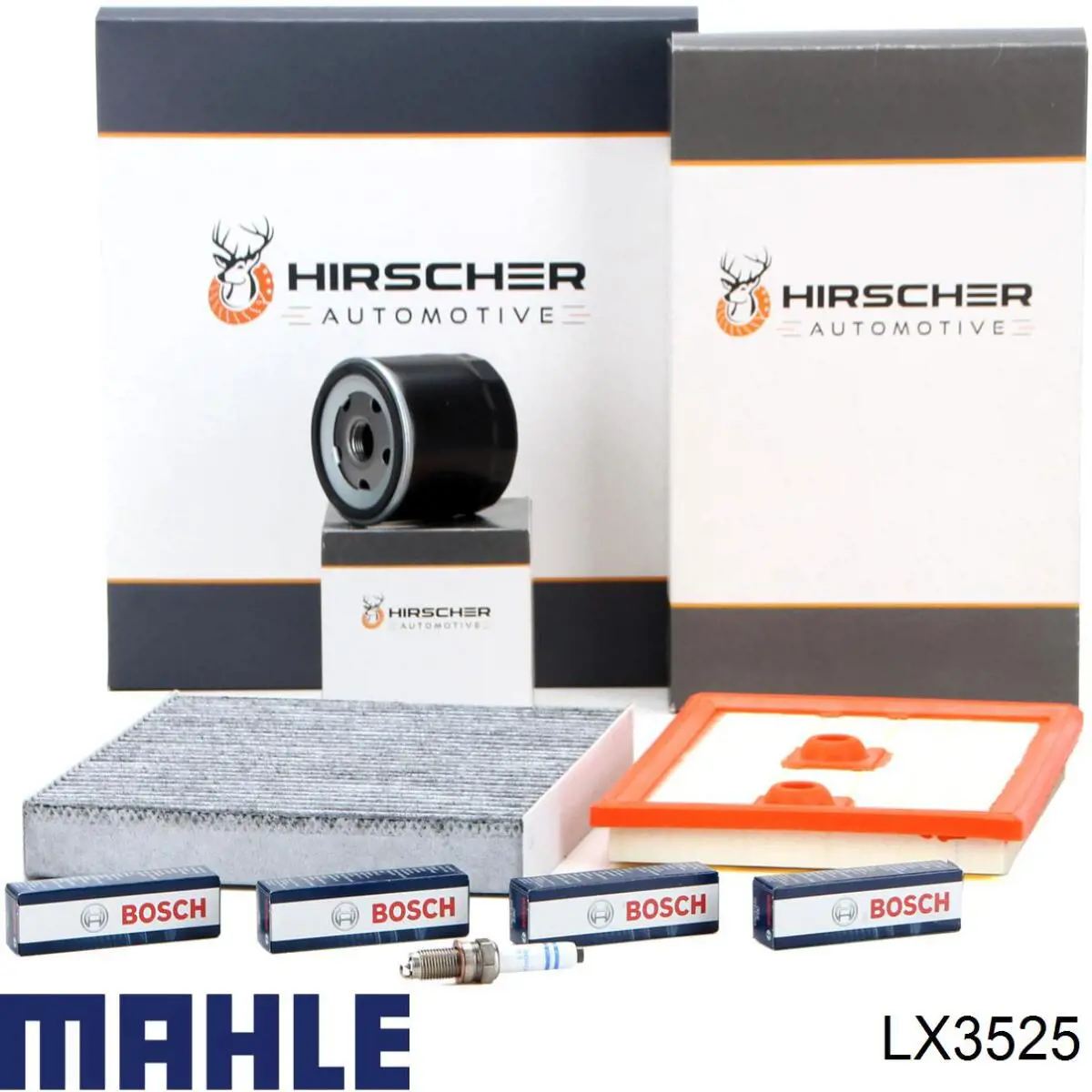 Повітряний фільтр LX3525 Mahle Original