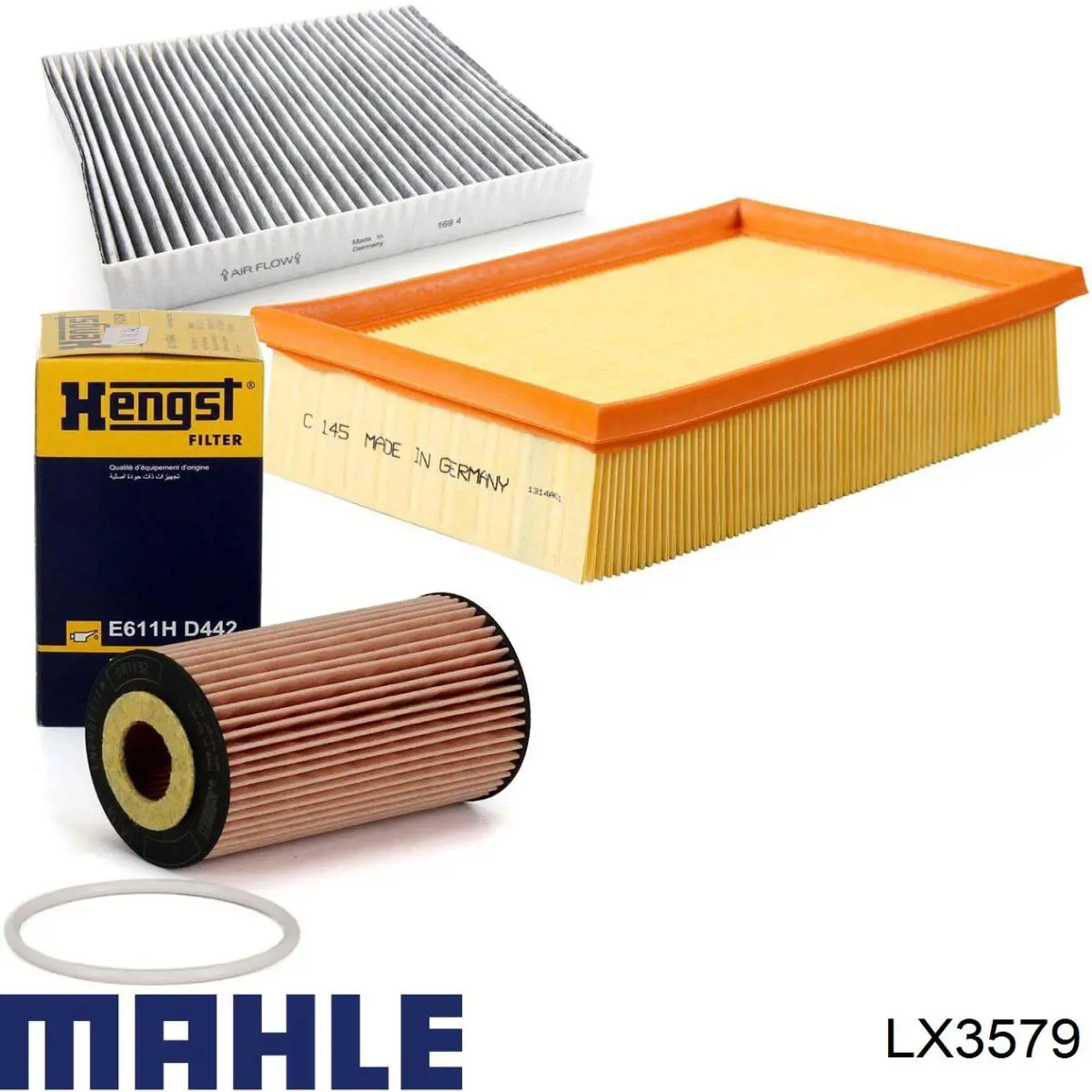 Повітряний фільтр LX3579 Mahle Original