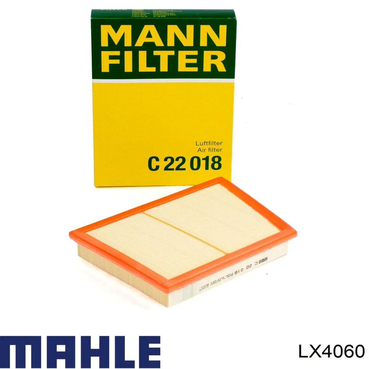 Елемент повітряного фільтра Mahle Original LX4060 ціна, від 27.70 USD