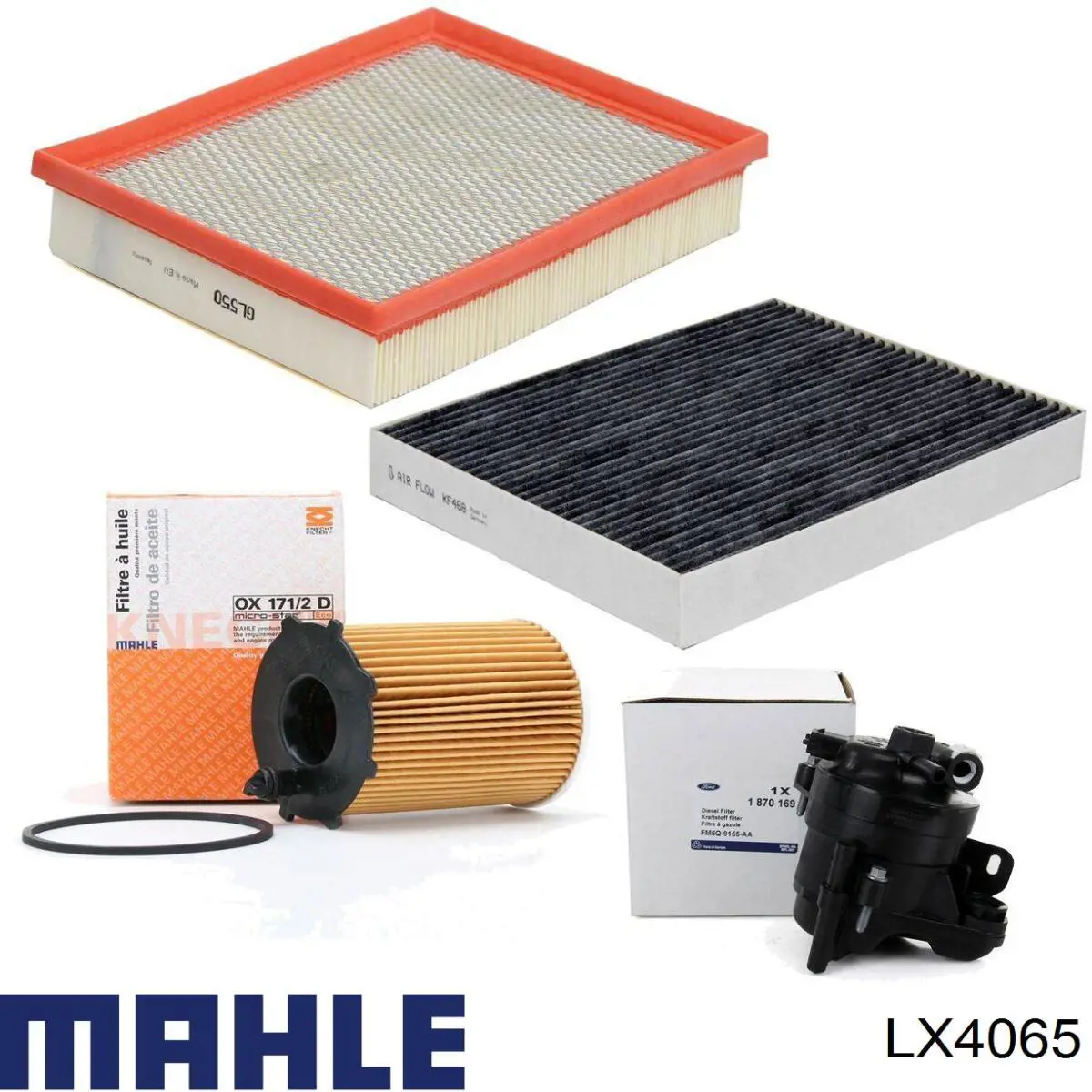 Повітряний фільтр LX4065 Mahle Original