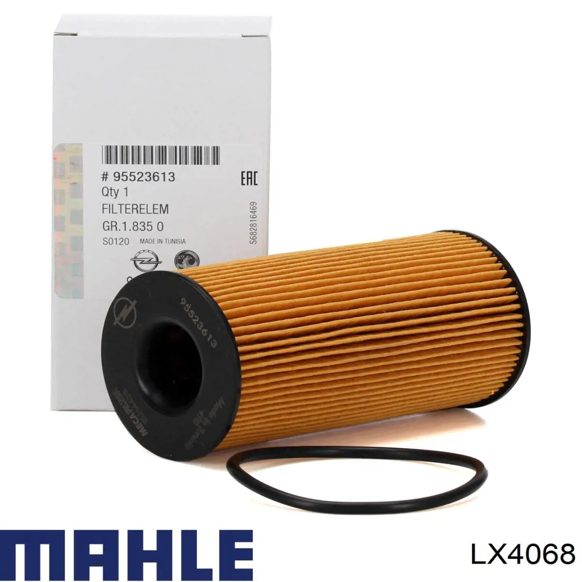 Повітряний фільтр LX4068 Mahle Original