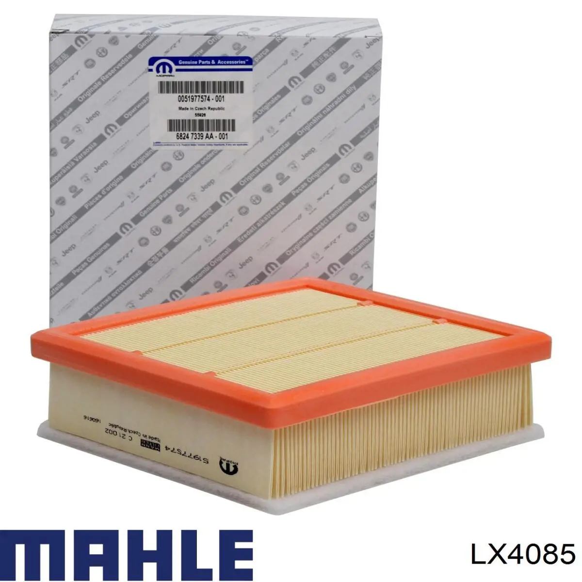 Повітряний фільтр LX4085 Mahle Original
